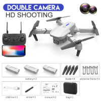 E88 RC Drone WIFI FPV Drone With HD Dual Camera Height Hold RC Foldable Quadcopter Helicopter Drone Gift Toys With 3 Battery - Image 11