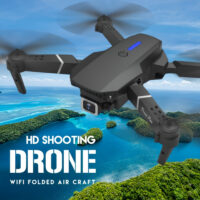 E88 RC Drone WIFI FPV Drone With HD Dual Camera Height Hold RC Foldable Quadcopter Helicopter Drone Gift Toys With 3 Battery - Image 12