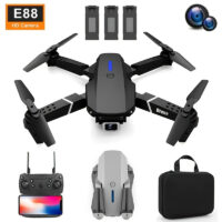 E88 RC Drone WIFI FPV Drone With HD Dual Camera Height Hold RC Foldable Quadcopter Helicopter Drone Gift Toys With 3 Battery - Image 13
