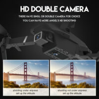 E88 RC Drone WIFI FPV Drone With HD Dual Camera Height Hold RC Foldable Quadcopter Helicopter Drone Gift Toys With 3 Battery - Image 6