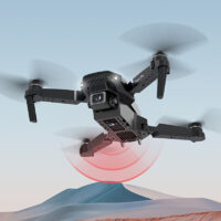 Foldable Air Drone FPV Live Video RC Quadcopter For UAV Beginner Custom Route; One Key Backward - Image 12