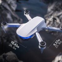 Mini Foldable GPS Quadcopter Drone With HD Camera Fixed Point Around Gesture Recognition With Auto Return Feature - Image 3