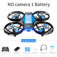 V8 New Mini Drone 4K 1080P HD Camera WiFi Fpv Air Pressure Height Maintain Foldable Quadcopter RC Dron Toy Gift - Image 15