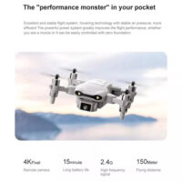 4DRC V9 Mini Drone for Kids Adults 720P HD FPV Camera, Foldable RC Quarcopter for Boys Girls with Altitude Hold, Headless Mode,Logistics is randomly sent by UPS/USPS/FEDEX/Amazon Logistics. - Image 4