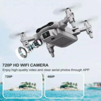 4DRC V9 Mini Drone for Kids Adults 720P HD FPV Camera, Foldable RC Quarcopter for Boys Girls with Altitude Hold, Headless Mode,Logistics is randomly sent by UPS/USPS/FEDEX/Amazon Logistics. - Image 10