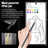 S24 Ultra Cell Phone 5G Unlocked Phone,Smartphone with Tool Pen, Android 14.0 Cell Phone 6GB+256GB Dual SIM Dual Standby OTG (Black) - Image 10