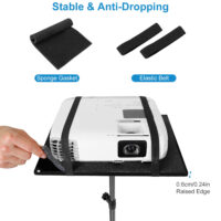 Projector Tripod Stand Folding Laptop Stand w/ Height Tilt Adjustment Portable DJ Equipment Holder Mount Elevator For Stage Studio Home Office - Image 5