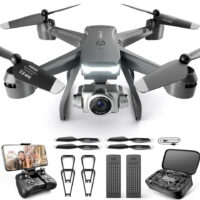 4DRC V14 RC Drone WIFI FPV 4K HD Wide Angle Dual Camera Quadcopter Portable With Bag ,2 Batteries Drone For Beginner,Headless Mode,Gesture Photo - Image 2