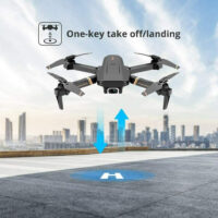 4DRC V4 Drone with 1080P HD Camera for Adults and Kids, Foldable Quadcopter with Wide Angle FPV Live Video, Trajectory Flight, App Control,Optical Flow, Altitude Hold and 2 Modular Batteries - Image 5