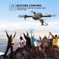 4DRC V4 Drone with 1080P HD Camera for Adults and Kids, Foldable Quadcopter with Wide Angle FPV Live Video, Trajectory Flight, App Control,Optical Flow, Altitude Hold and 2 Modular Batteries - Image 7