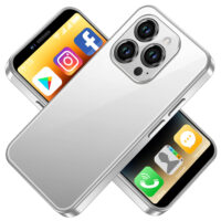 Gift For Kids 4G i16 Mini Smartphone, 3+64 GB Small Unlocked Smartphone, 3.5HD Screen Facial Recognition, 2600mAh Battery, Pocket Phone - Image 3
