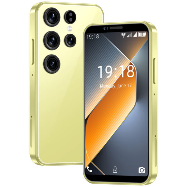 Gift For Kids phone 3+64GB S24 Mini Smartphone, 3.5HD Screen, 2600mAh Battery, Dual SIM, Facial Recognition, Hot Sale Pocket Phone
