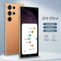 8GB+256GB I24 Ultra Android 13 Smartphone - 6.8"HD Display, 6000mAh Battery, Built-in Stylus Pen, Unlocked Cell Phone For Global Use(Orange) - Image 2