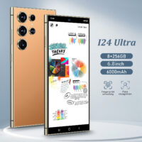 8GB+256GB I24 Ultra Android 13 Smartphone - 6.8"HD Display, 6000mAh Battery, Built-in Stylus Pen, Unlocked Cell Phone For Global Use(Orange) - Image 4