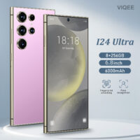 8GB+256GB I24 Ultra Android 13 Smartphone - 6.8"HD Display, 6000mAh Battery, Built-in Stylus Pen, Unlocked Cell Phone For Global Use(Pink) - Image 2