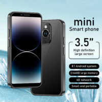 New Arrival 3+64GB i16 Mini Smartphone, 3.5HD Screen, 2600mAh Battery, Dual SIM, Facial Recognition, Pocket Phone, Gift For Kids phone(Black) - Image 2