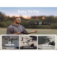 4DRC V4 Foldable Mini Drone with Camera - 1080P HD Drone ,3 Batteries,Drones for Adults Kids,Logistics is randomly sent by UPS/USPS. - Image 8
