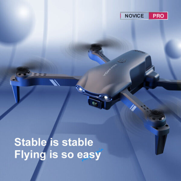 4DRC V13 RC Drone 6K HD Dual Camera WiFi FPV Foldable Quadcopter +2 Battery