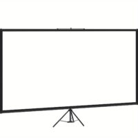 80/100 Inch Portable Projector Screen 16:9 HD 4K Home Theater Outdoor Projection Screen with Adjustable Stand Wrinkle-Free for Movies Gaming Office Use - Image 17