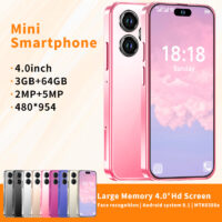 Student Phone 3+64GB Full HD Mini Cell Phone Small Smartphone 4.0" HD Touch Screen Android Phone With Fun Educational Learning Games Painting Cartoon APP 8 Colours Available Portable Smartphone - Image 6