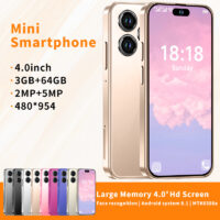 Student Phone 3+64GB Full HD Mini Cell Phone Small Smartphone 4.0" HD Touch Screen Android Phone With Fun Educational Learning Games Painting Cartoon APP 8 Colours Available Portable Smartphone - Image 5