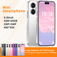 Student Phone 3+64GB Full HD Mini Cell Phone Small Smartphone 4.0" HD Touch Screen Android Phone With Fun Educational Learning Games Painting Cartoon APP 8 Colours Available Portable Smartphone - Image 2
