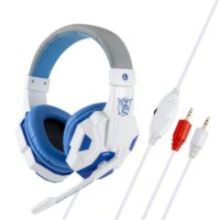 Color: Black white No light - headphones - Image 2