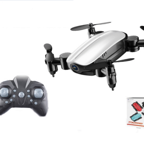 Color: White1, Model: Fixed version - Teeggi T10 Mini Drone With Camera Foldable WiFi FPV RC Quadcopter Headless Mode Altitude Hold VS S9 Micro Pocket Selfie Dron