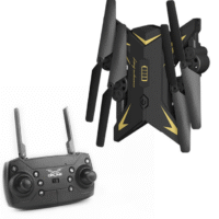 Color: Black, style: 500W pixels - T-Rex RC Helicopter Drone with Camera HD 1080P WIFI FPV Selfie Drone Professional Foldable Quadcopter 20 Minutes Battery Life - Image 2