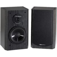 BIC America DV62SIB Venturi DV62si 6-1/2-In. Indoor 2-Way Bookshelf/Surround Sound Speakers, 175 Watts, Black - Image 2