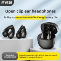 Bone conduction private mold wireless headset not in-ear air conduction headset Bluetooth 5.3 open OWS headset - Image 2