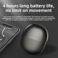 Bone conduction private mold wireless headset not in-ear air conduction headset Bluetooth 5.3 open OWS headset - Image 3