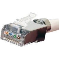 IDEAL 85-368 Shielded Feed-Thru CAT-6A/6/5-E Modular Plugs for Larger Diameter Conductors, 25-Pack - Image 5
