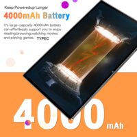 10.1 inch Pad6Max Tablet MTK6735 Quad-core 2GB RAM 32GB ROM Dual SIM 4000mAh Battery WiFi Tablet Black US Plug - Image 3