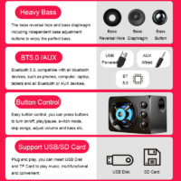 Computer Combination Speakers AUX USB Wired Wireless Bluetooth Audio System Home Theater Surround SoundBar for PC TV - Image 6