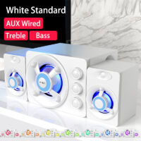 Computer Combination Speakers AUX USB Wired Wireless Bluetooth Audio System Home Theater Surround SoundBar for PC TV - Image 3