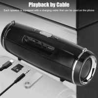 Bluetooth 5.1 Speaker Wireless Waterproof Outdoor Stereo LOUD Bass USB/TF Strap - Image 12