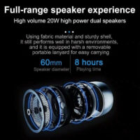 Bluetooth Speaker Wireless Waterproof Outdoor Stereo Bass USB/TF/FM Radio LOUD - Image 5