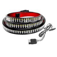 60in Car Tailgate Strip Light 432 LED IP65 Waterproof Triple Row Running Brake Reverse Turn Signal Light Bar For Jeep Pickup SUV - Image 14