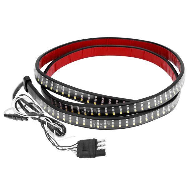 60in Car Tailgate Strip Light 432 LED IP65 Waterproof Triple Row Running Brake Reverse Turn Signal Light Bar For Jeep Pickup SUV