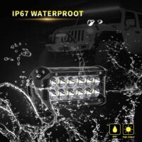 6Inch 2x 36W DOT Approved Led Light Bar Spot Beam Fog Lights Offroad Driving Work Light for UTV SUV ATV Truck 4WD Jeep - Image 4