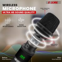 5 Core 10 inch PA Portable Bluetooth Party Speaker Karaoke Boombox + 2 Wireless Mics : ACTIVE HOME 10 2-MIC - Image 8