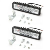 6" LED Light Bar 48W 5000lm Offroad Driving Spot Lights Work Light Pods - Image 12