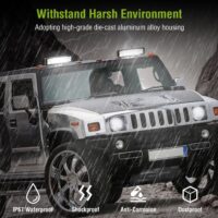 6" LED Light Bar 48W 5000lm Offroad Driving Spot Lights Work Light Pods - Image 6
