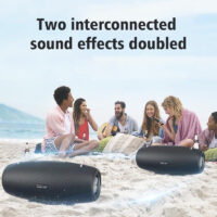 ZEALOT S67 60W Bluetooth Speaker, IPX4 Waterproof, 36H Playtime, 14400mAh Battery, Dual Pairing, Loud Stereo Sound, for Phone/Tablet/TV, Ideal for Birthday & Christmas - Image 3