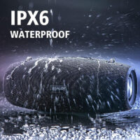 ZEALOT S67 60W Bluetooth Speaker, IPX4 Waterproof, 36H Playtime, 14400mAh Battery, Dual Pairing, Loud Stereo Sound, for Phone/Tablet/TV, Ideal for Birthday & Christmas - Image 4